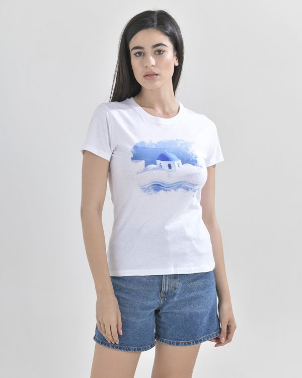 ΜΠΛΟΥΖΑΚΙ ΛΕΥΚΟ ΕΚΚΛΗΣΙΑ S/M (100% COTTO