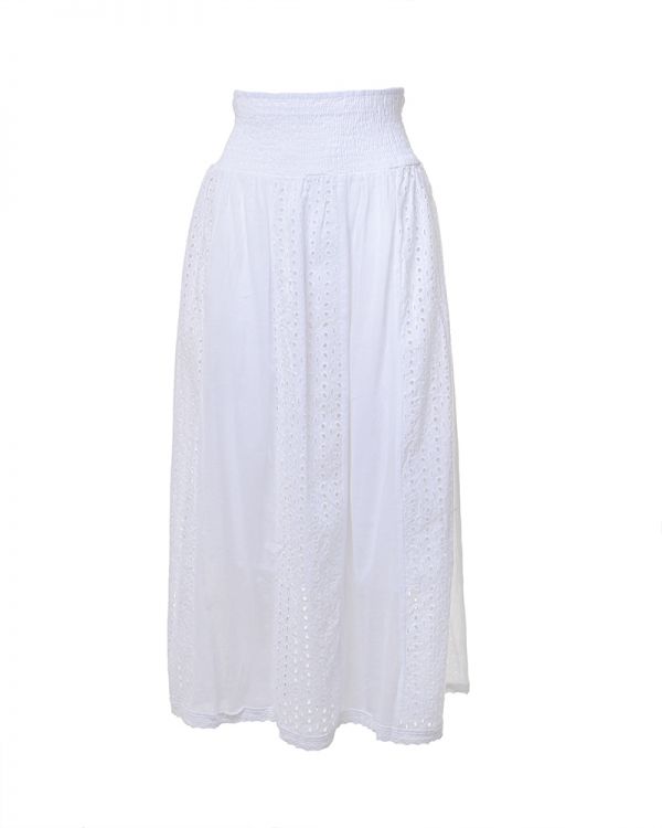 ΦΟΥΣΤΑ ΜΑΚΡΙΑ ΛΕΥΚΗ S/M (100% COTTON)