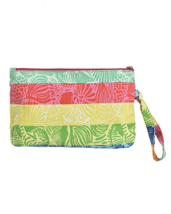 ΤΣΑΝΤΑKI ΥΦΑΣΜΑΤΙΝO RAINBOW ΜΕ ΣΧΕΔΙΑ (50%COTTON 50% POLYESTER)