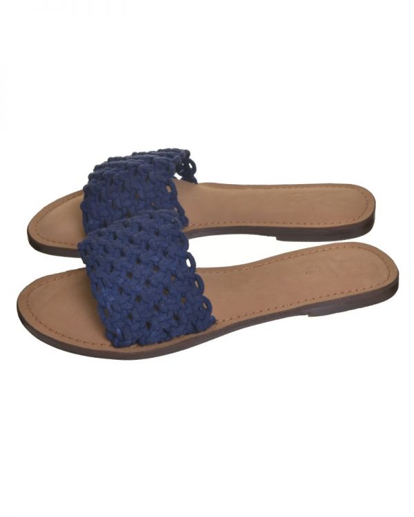 ΣΑΝΔΑΛΙ ΔΕΡΜΑΤΙΝΟ MACRAME
