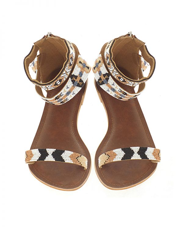 Σανδάλι Με Χάντρες Boho